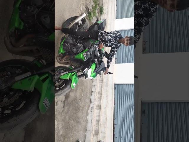 LOUDEST KAWASAKI Z9002023 ARROW EXHAUST #shortvideo #kawasakiz900 #superbike #shorts #viral