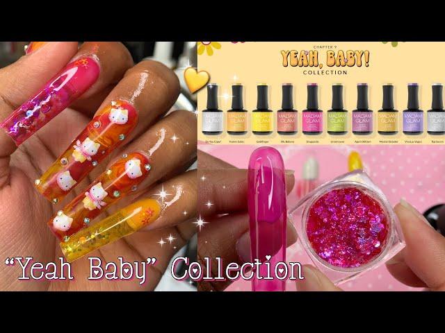 Madam Glam New Jelly Collection | Hello Kitty Nail Art | Translucent Marble