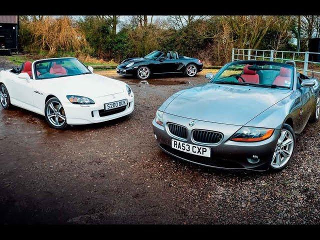 Top Gear - BMW Z4 vs Boxster vs S2000 + POWER laps