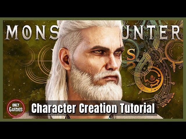 Get GERALT OF RIVIA from The Witcher 3 in MONSTER HUNTER WILDS - Character Creation