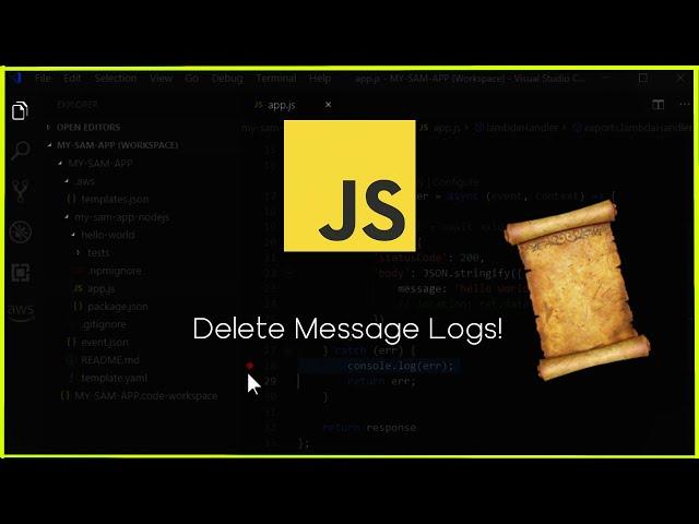 How to Make a Discord.JS Bot | Episode 12 - Delete Message Logs!