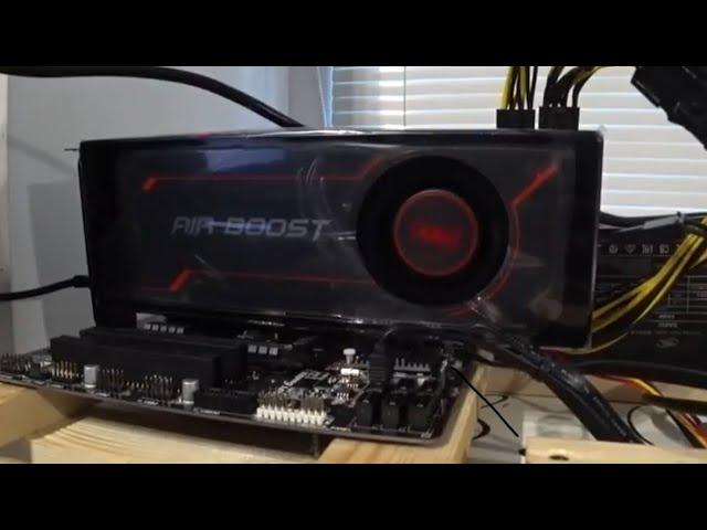 Про MSI AIR BOOST RX vega 56 тест в майнинге (Neoscrypt, Ethash, дуал ETH+B2S)