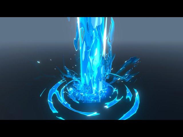 Epic Toon VFX 4 - Fire and Water | Demo for the Unity Asset Store