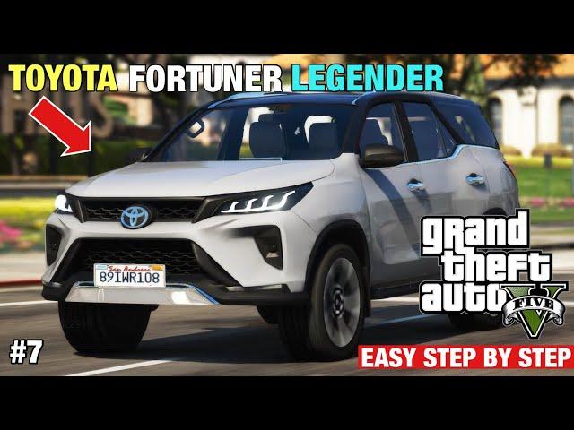 GTA 5: HOW TO INSTALL FORTUNER LEGENDER IN GTA 5 | HINDI | EASY STEP BY STEP #gta5 #singhgamers