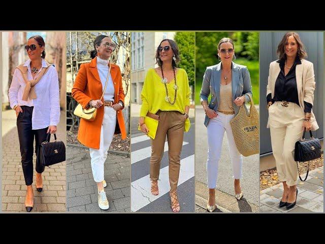 Shein Vintage Clothing For Women Over 50 | Business Winter Outfits Style 2024 | Best Outfits