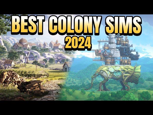 TOP 10 Colony Sims of 2024 (Game of the Year)