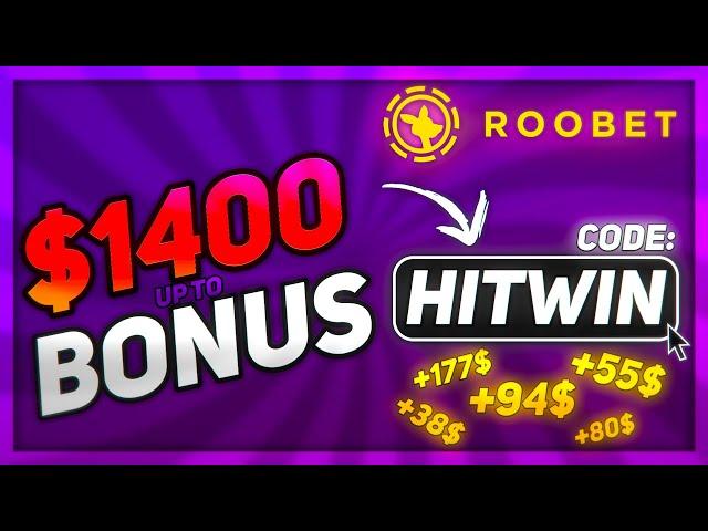 ROOBET PROMO CODE — HITWIN | $1400 FREE WEEKLY & CASHBACK | REVIEW