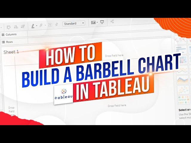 How to Build a Barbell Chart in Tableau Desktop