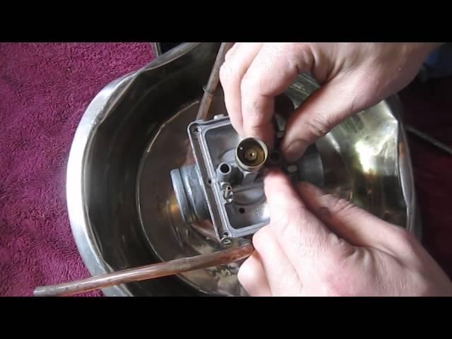 How to Clean a Carburetor - DIY Arctic Cat Puma 340 Carburetor Repair. - Snowmobile Lawn Mower