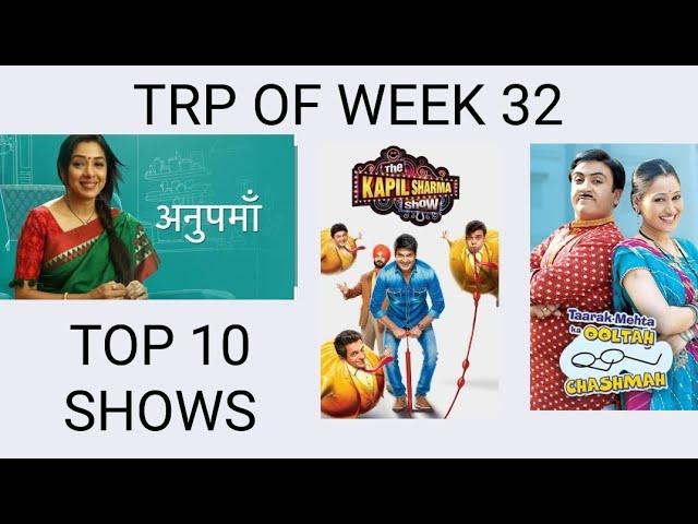 TRP of week 32 | Top 10 shows