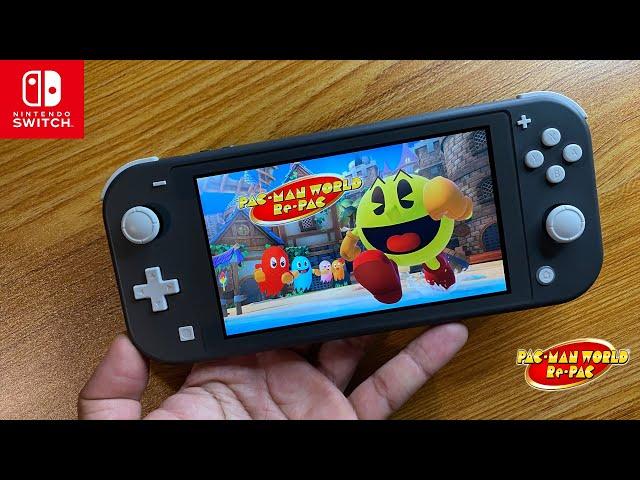 Pac-Man World Re-Pac Nintendo Switch Lite Gameplay