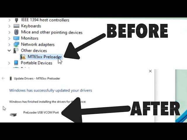 How To Download & Install MTK MT65xx MT67xx MT68xx Preloader USB VCOM Drivers