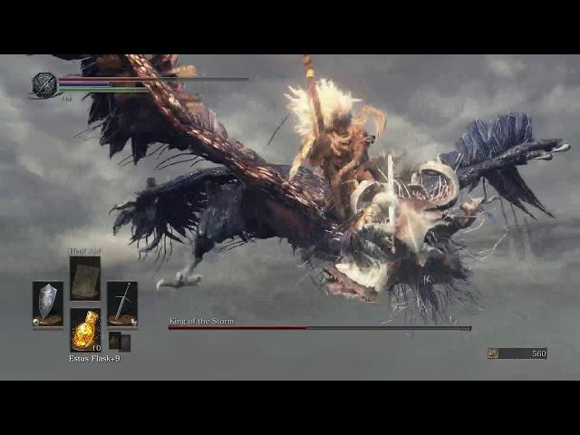 Dark Souls 3 Nameless King Boss Kill Solo No Ember