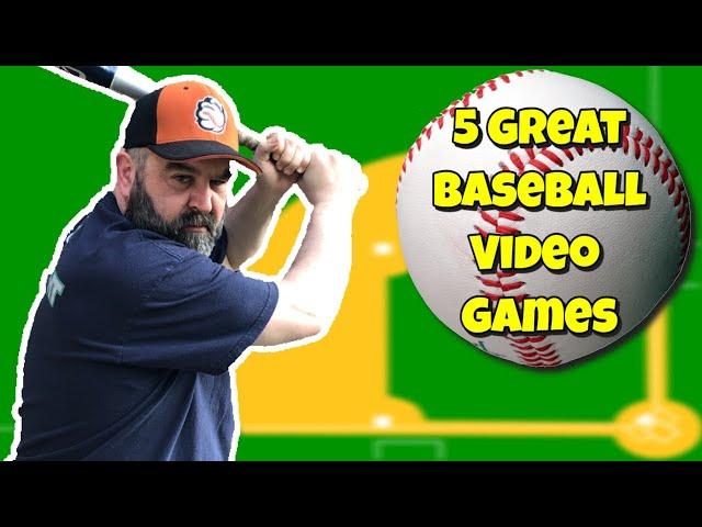 5 Great Baseball Video Games You Need to Play