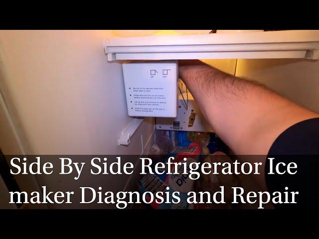 How to Troubleshoot and Replace Whirlpool Side-by-Side Refrigerator Ice maker