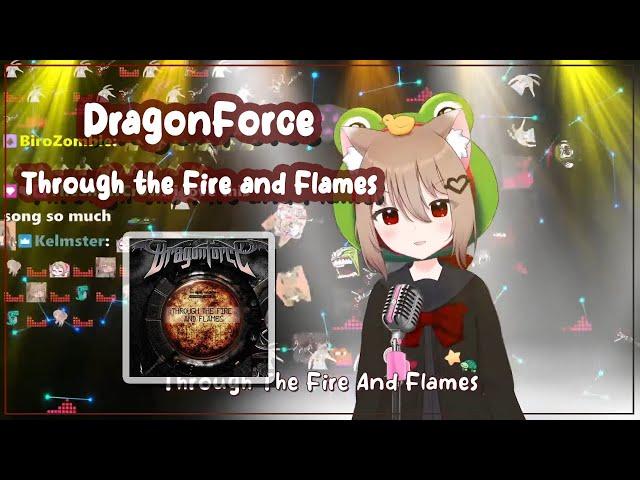 Dragonforce - Through the Fire and Flames (Evil's Sing) w Lyrics (in caption)