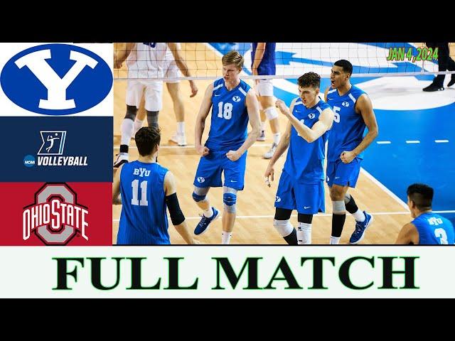 BYU vs Ohio State [ FULL MATCH ] | Men's College Volleyball 2025 | NCAA Volleyball  Jan 04, 2025 |