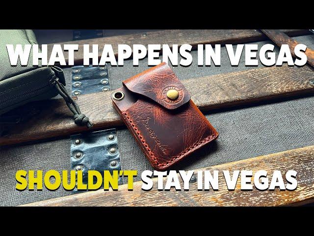 Sin City Leather: The Nomad is like hitting the MINIMALIST wallet JACKPOT! (Viewer Recommended)