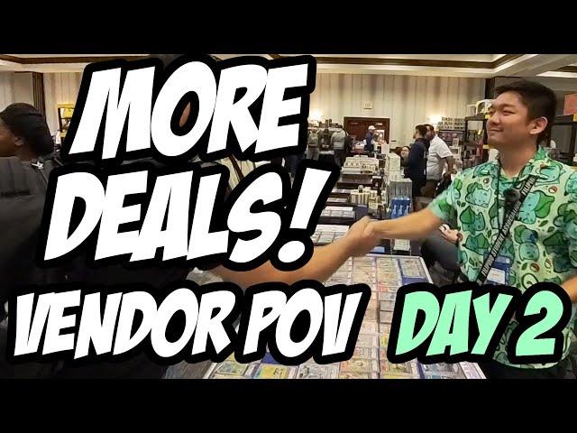 Day 2 of The First Card Show of the Year | H-Town Cardshow VENDOR POV