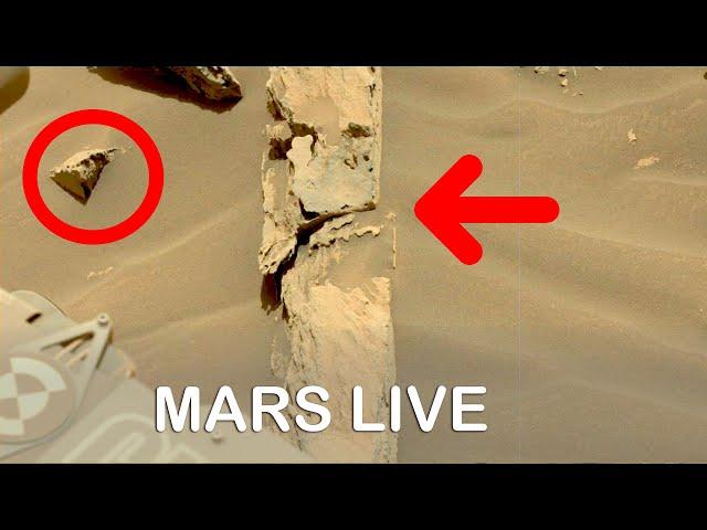 Curiosity Mars Rover captured this on Martian surface on 2022