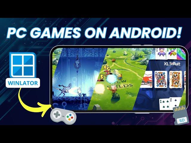 EASY WINLATOR GUIDE (GAMEPAD + SD) How to install and configure WINLATOR to run PC Games on ANDROID