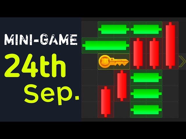 24 September Mini Game Key 100% Solved | Hamster Kombat Puzzle For Today September 24