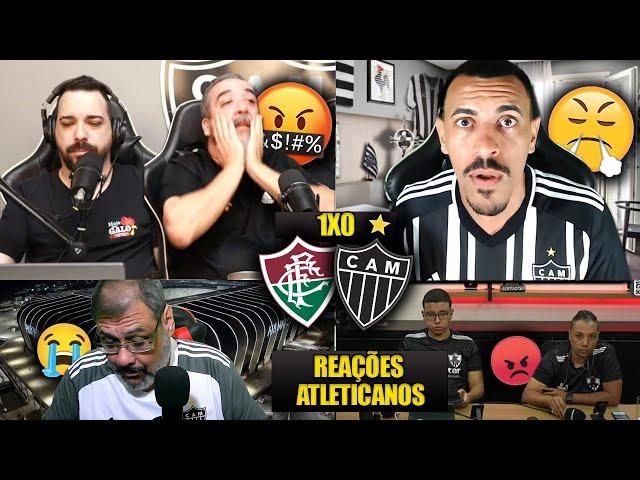 REAÇÕES dos ATLETICANOS FURIOSOS com a DERROTA - FLUMINENSE 1X0 ATLÉTICO-MG [REACT LIBERTADORES]