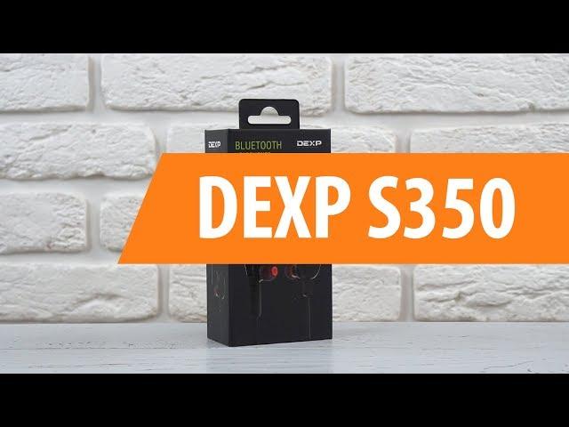 Распаковка наушников DEXP S350 / Unboxing DEXP S350