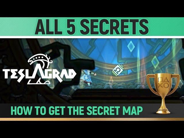 Teslagrad 2 - All 5 Secrets - How to unlock Secret Map & Secret Powers 