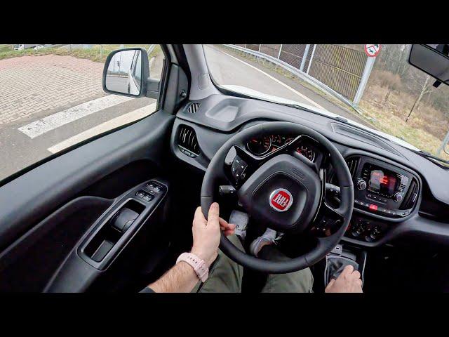 2023 Fiat Doblo [1.6 MULTIJET 16V 105HP] |0-100| POV Test Drive #1648 Joe Black