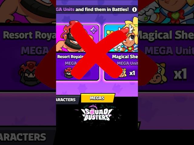 Bye Megas, hi free skins! #SQUADUPdate #squadbusters  #supercell