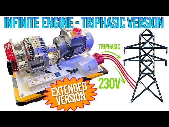 Infinite Energy Generator 10Kw Triphasic - Liberty Engine 1.1. LONG VERSION