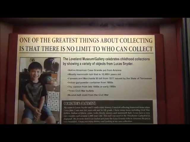 Lucas Snyder's Loveland Museum Exhibit November 2014