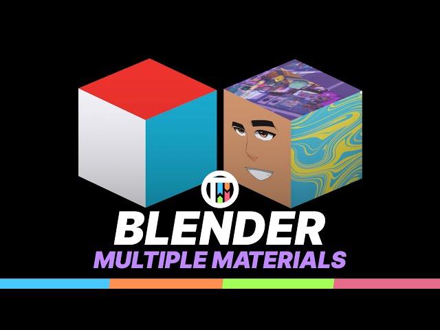 Blender 3.0 Eevee Tutorial - How to Add Multiple Images or Colors to ONE Object