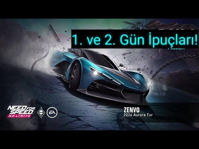 Nfs No Limits | Zenvo Aurora Tur | | Unchained | 1. ve 2. Gün İpuçları!