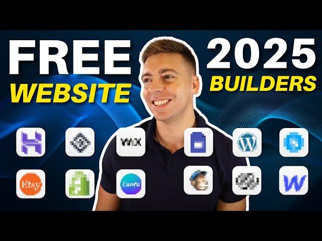 My Top 5 FREE Website Builders in 2025 (After Testing 50+)