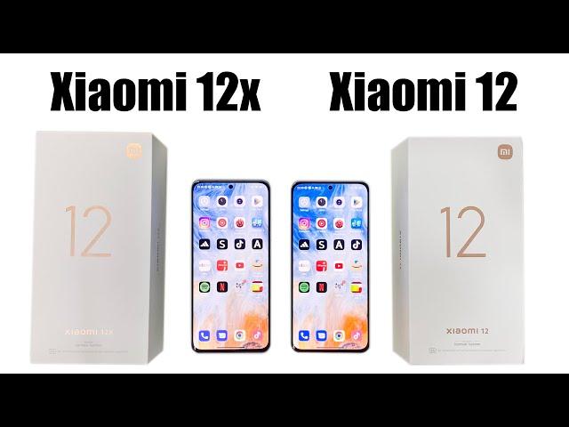 Xiaomi 12 vs Xiaomi 12X SPEED TEST + THROTTLING TEST