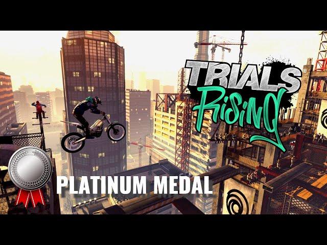 Trials Rising (PS4) Desolate Dome Platnium Medal