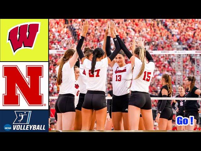 Wisconsin vs Nebraska  NCAA Volleyball Championship 2024 | College women's volleyball