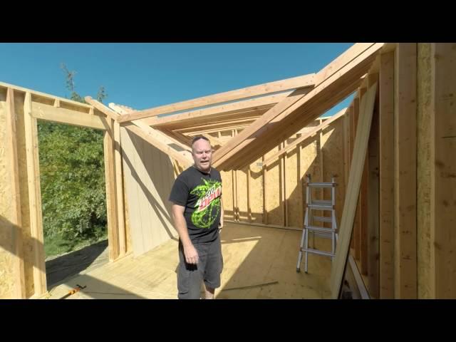 Shed Build 08 - Roof! Part 1