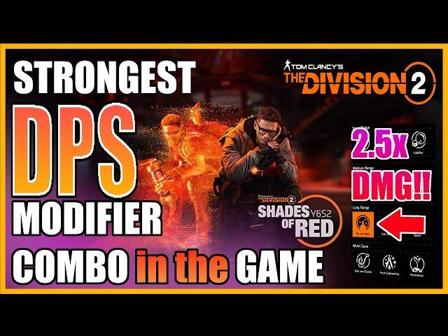 Strongest DPS Modifier Combo Build in The Division 2 -Year 6 Season 2