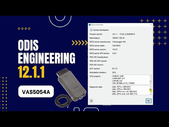 Installation ODIS Engineering 12.1.1 Lastest VAS5054 On Windows 10 Audi VW Seat Skoda