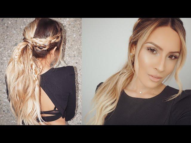 Bohemian Braid Hair Tutorial