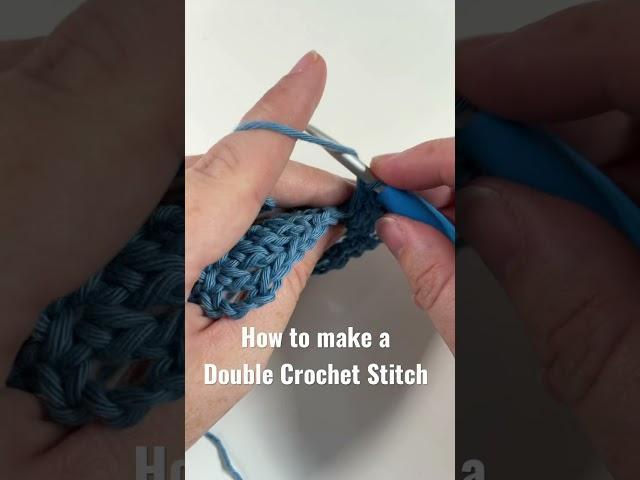 How to Make a Double Crochet Stitch