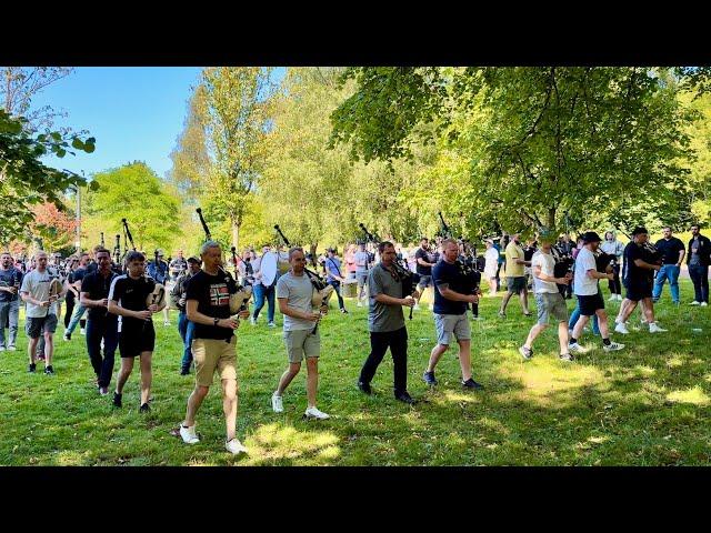 Field Marshal Montgomery Pipe Band - 2024 World Championships - MSR Practice