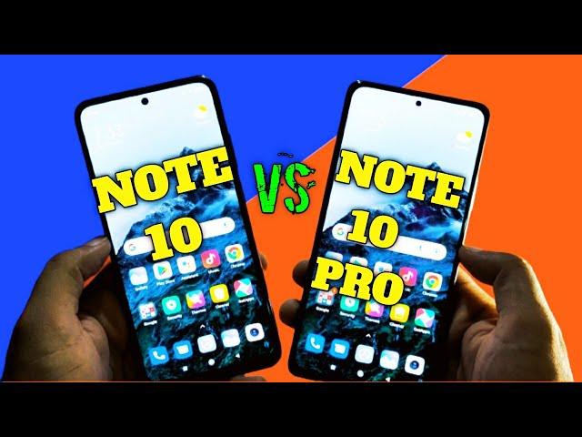 Redmi Note 10 vs Redmi Note 10 Pro Speed Test & Camera Comparison | Shocking Results 