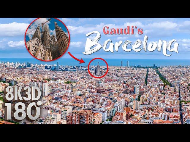 Immersive 3D Tour of Barcelona, Spain: Unveiling Gaudi's Masterpieces in VR180 | Meta Quest 3