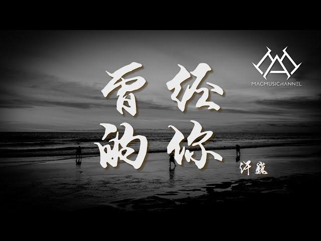 许巍 - 曾经的你『曾梦想仗剑走天涯，看一看世界的繁华，年少的心总有些轻狂，如今你四海为家』【可视化音效& Lyrics动态歌詞】