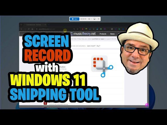 How to Screen Record with the Snipping Tool️ | Windows 11