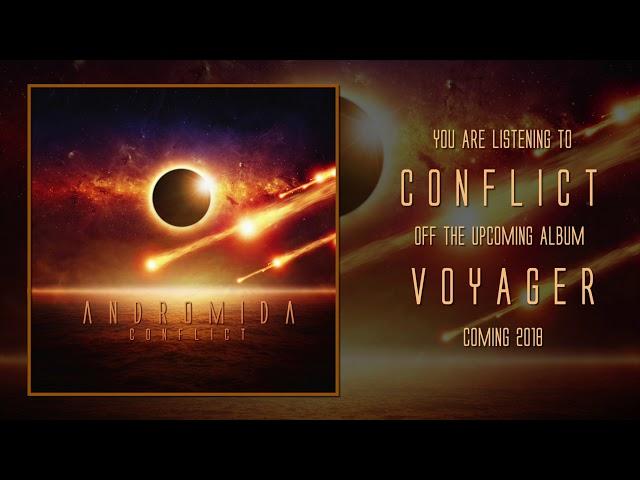 Andromida - Conflict - OFFICIAL AUDIO STREAM // Progressive Metal / Djent